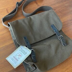NWT Rothco canvas messenger bag